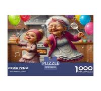 Grandma And Child Cooking_1 Durable Construction Ideal Leisure Activity, Suitable for Improving Problem Solving Abilities 38x26cm/1000pcs