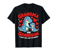 Grandma and Grandson A Bond That Can't Be Broken Dinosaur T-Shirt