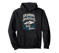 Grandma and Grandson, a bond that can't be broken, family Pullover Hoodie