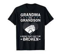 Grandma and Grandson A Bond That Can't Be Broken T-Shirt