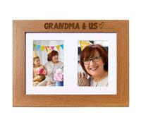 Grandma and Us Photo Picture Frame Double 6x4 Inch