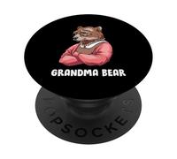Grandma Bear Grandmother Bear Granddaughter PopSockets Adhesive PopGrip