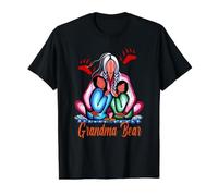 Grandma Bear Native American Value Graphic T-Shirt, Men, Black, L