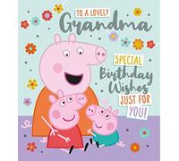 Grandma Birthday Card, Birthday Card for Grandma, Peppa Pig Birthday Card for Grandma, Birthday Card for Her Peppa Pig