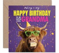 Grandma Birthday Card, Hairy Day