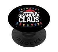 Grandma Claus Merry Christmas Family Costume PopSockets Adhesive PopGrip