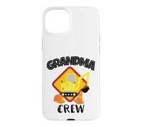 GRANDMA CREW Excavator Truck Digger Family Matching Team Case for iPhone 15 Plus