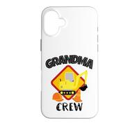 GRANDMA CREW Excavator Truck Digger Family Matching Team Case for iPhone 16 Plus