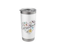 Grandma Description - Wise, Loving, Adorable, Nurturing Stainless Steel Insulated Tumbler