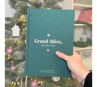 Grandma, Dis-moi tout Premium Edition: Tell Your Story - Perfect Journal for Birthday, Christmas, Grandmother's Day Gift Idea. +100 Questions + Photo Spaces