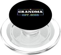 Grandma EST. 2028 First Time Grandma PopSockets PopGrip for MagSafe