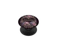 Grandma Floral Hummingbird Peony Hydrangea Tea Cup PopSockets Adhesive PopGrip