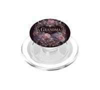 Grandma Floral Hummingbird Peony Hydrangea Tea Cup PopSockets PopGrip for MagSafe