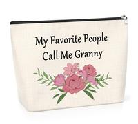 Grandma Gifts from Grandchildren Cosmetic Bag Mothers Day Gifts for Granny Grandmother Toiletry Bag Grandma Ever Presents Retirement Christmas Birthday for Nana Travel Makeup Pouch