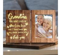 Grandma Gifts, Light Up Photo Frame Gifts for Grandma from Grandkids, Great Grandma Christmas Birthday Gifts, 6x4 inch Picture Frame Nanny Gifts from Grandchildren Presents for Grandma