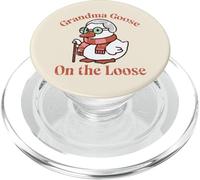 Grandma Goose On The Loose Funny Nana Mimi Animal Women PopSockets PopGrip for MagSafe
