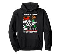 Grandma Got Run Over By A Reindeer Christmas So Pardon Me Pullover Hoodie