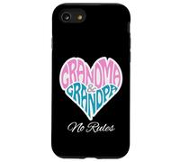 Grandma Grandpa Heart No Rules Loving Family Case for iPhone SE (2020) / 7/8