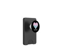 Grandma Grandpa Heart No Rules Loving Family PopSockets PopWallet for MagSafe