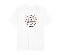 Grandma Great Bear: Adorable Cartoon for Loving Nanas T-Shirt, Men's Big and Tall, White, 4X Tall