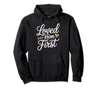 Grandma Groom Loved Long Before Bride Did First Love Story Pullover Hoodie