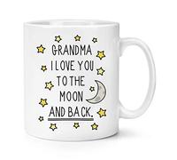 Grandma I Love You to The Moon and Back 10oz Mug Cup