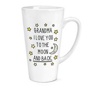 Grandma I Love You to The Moon and Back 17oz Large Latte Mug Cup