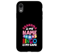 Grandma Is My Name Bingo Is My Game Fun Case for iPhone XR