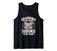 Grandma Is My Name Sudoku Is My Game Tank Top