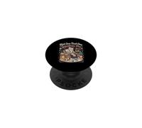 Grandma Knitter Knit One Purl One Fun Yarn Knitting PopSockets Adhesive PopGrip
