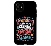 Grandma Loves Keeping Gender Secrets Party Idea Case for iPhone 11