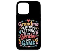 Grandma Loves Keeping Gender Secrets Party Idea Case for iPhone 13 Pro Max
