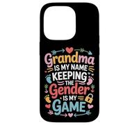 Grandma Loves Keeping Gender Secrets Party Idea Case for iPhone 14 Pro