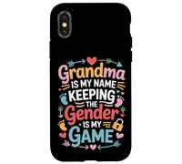 Grandma Loves Keeping Gender Secrets Party Idea Case for iPhone X/XS
