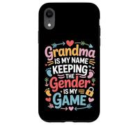 Grandma Loves Keeping Gender Secrets Party Idea Case for iPhone XR