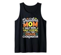 Grandma MOM Half MOM Half Legend Full TIME Coordinator Tank Top
