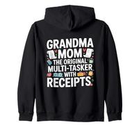 GRANDMA MOM I VE SEEN IT ALL AND I STILL BROUGHT EXTRA WIPES Zip Hoodie