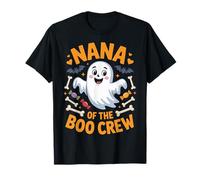 Grandma Nana of The Boo Crew Family Halloween Gathering T-Shirt