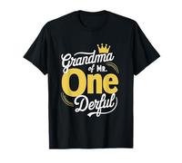 Grandma of Mr Onederful 1st Birthday First One-Derful Party T-Shirt