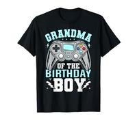 Grandma of The Birthday Boy Gaming Fun T-Shirt