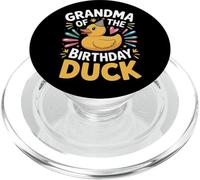 Grandma Of The Birthday Duck Family Rubber Duckie Humor PopSockets PopGrip for MagSafe