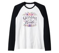 Grandma of The Bride Bridal Shower Wedding Rehearsal Raglan Baseball Tee