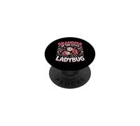 Grandma of the Little Ladybug Bug Insect Garden PopSockets Adhesive PopGrip
