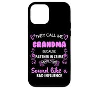 Grandma Partner In Crime Funny Grandma Birthday Case for iPhone 12 mini