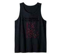 Grandma Texting Code At The Dollar Store Again Baking Tank Top