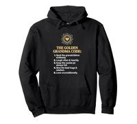 Grandma The Golden Grandma Code Family Elder Pullover Hoodie