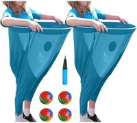 Grandma Trousers Game for the Garden, Grandma Trousers Outdoor Game with Bouncy Balls, The Ultimate Party Game for the Garden! Grandma Trousers Giant Throwing Game for Outdoors, Family Reunion Playset