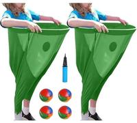 Grandma Trousers Game for the Garden, Grandma Trousers Outdoor Game with Bouncy Balls, The Ultimate Party Game for the Garden! Grandma Trousers Giant Throwing Game for Outdoors, Family Reunion Playset