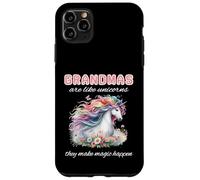 Grandma Unicorn Lover Make Magic Happen Pretty Bojo Floral Case for iPhone 11 Pro Max