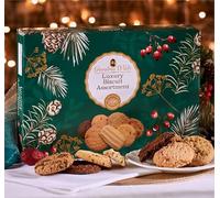 Grandma Wild's Luxury Biscuit Assortment of Coconut Biscuits, Viennese Biscuits, Crumbly Oaty Biscuits, Cherry Bakewell, Butterscotch Biscuits and Double Chocolate Chip Biscuits